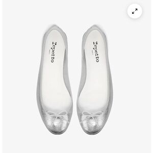 Repetto Silver Ballet Flats